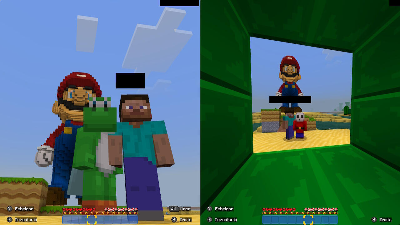 hanging out by mario